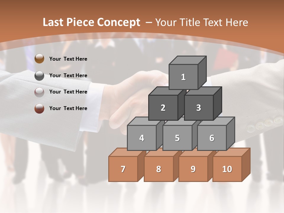 Hand Ready Shake PowerPoint Template