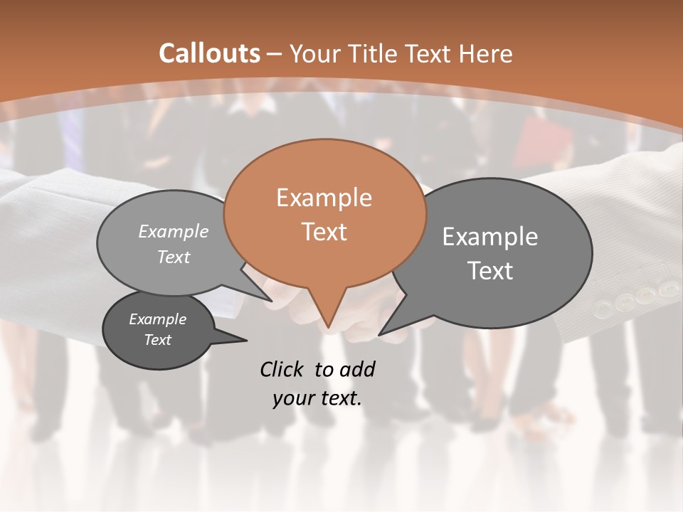 Hand Ready Shake PowerPoint Template