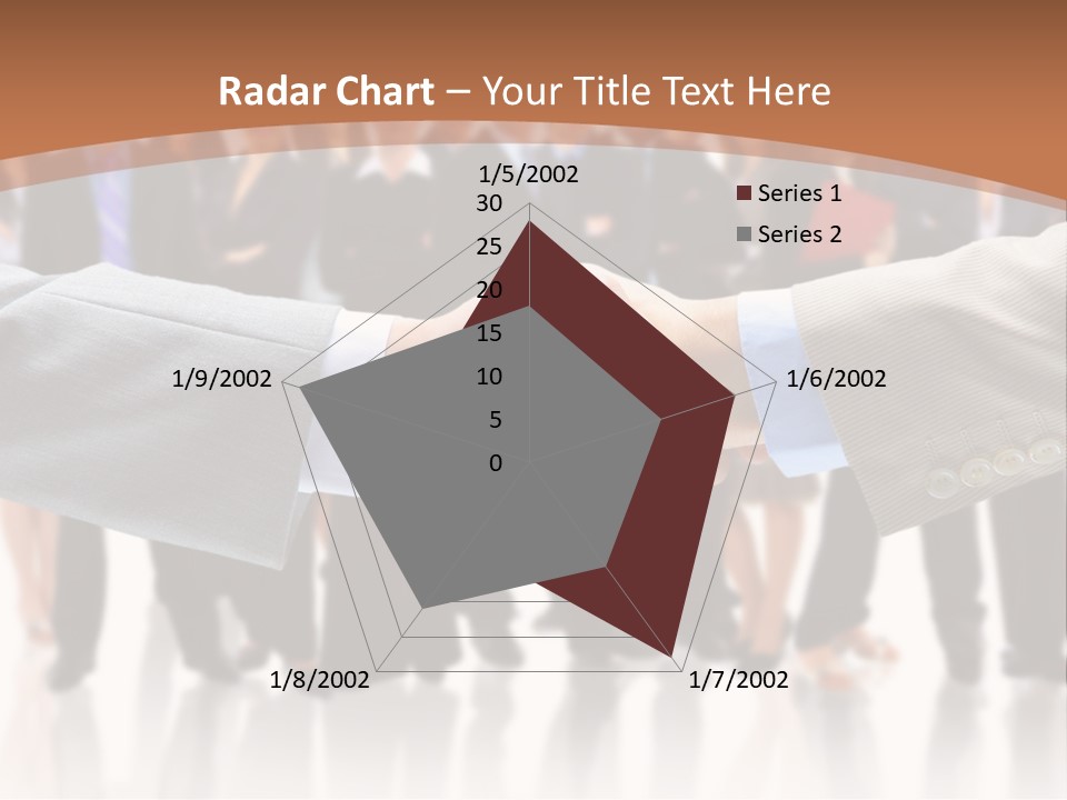 Hand Ready Shake PowerPoint Template