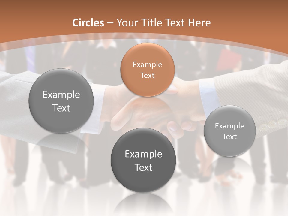 Hand Ready Shake PowerPoint Template