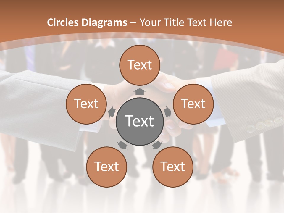 Hand Ready Shake PowerPoint Template