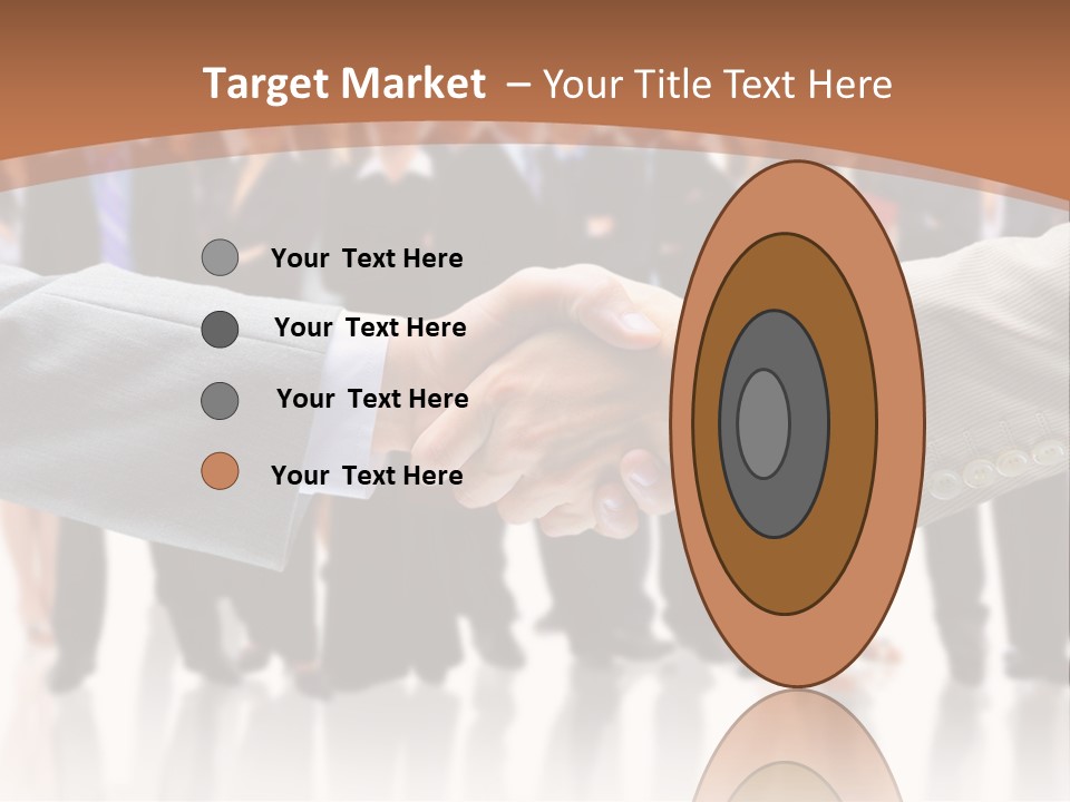 Hand Ready Shake PowerPoint Template