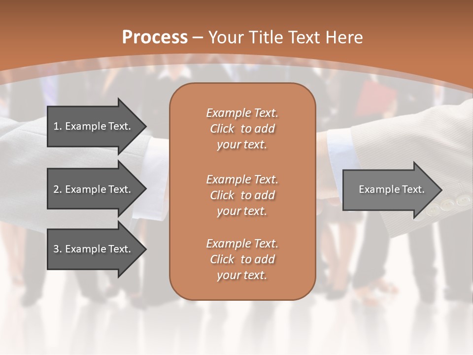 Hand Ready Shake PowerPoint Template