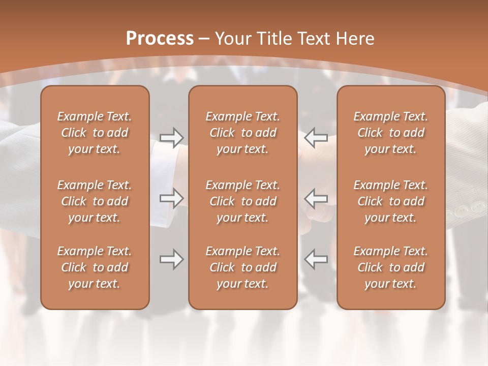Hand Ready Shake PowerPoint Template