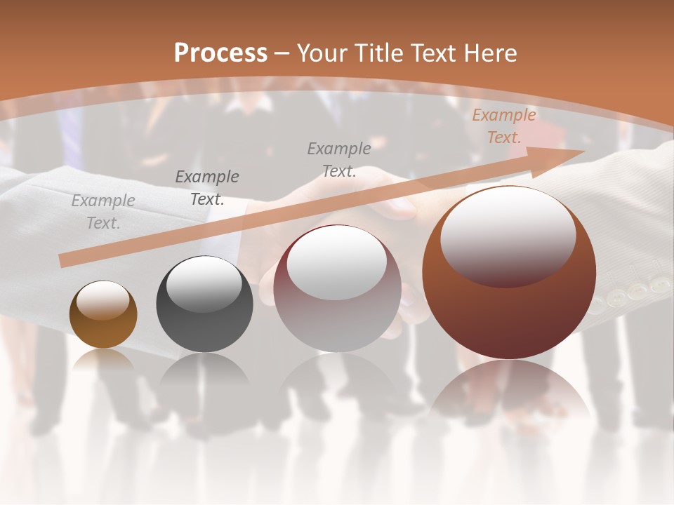 Hand Ready Shake PowerPoint Template