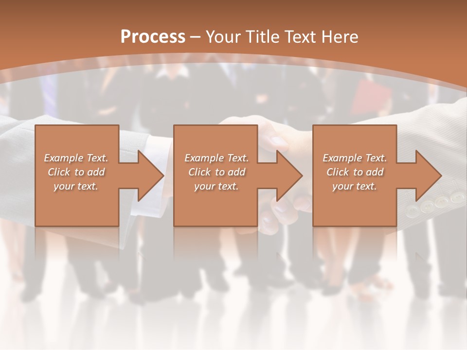 Hand Ready Shake PowerPoint Template
