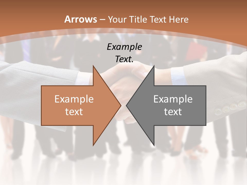 Hand Ready Shake PowerPoint Template