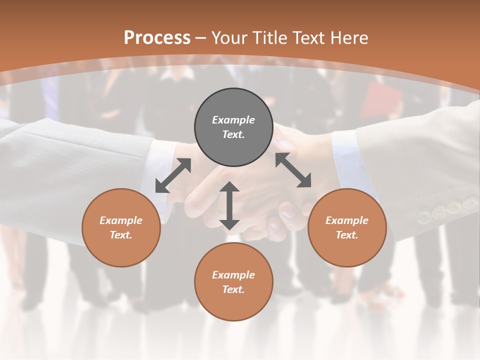 Hand Ready Shake PowerPoint Template