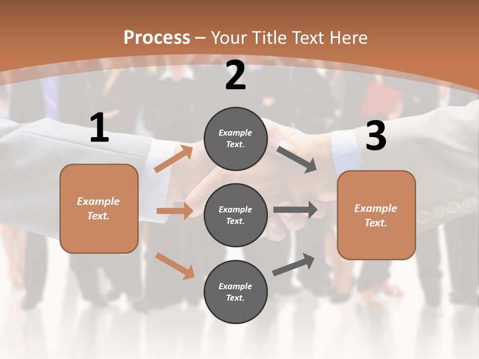 Hand Ready Shake PowerPoint Template