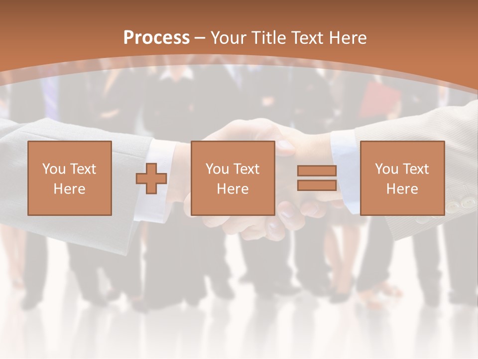 Hand Ready Shake PowerPoint Template