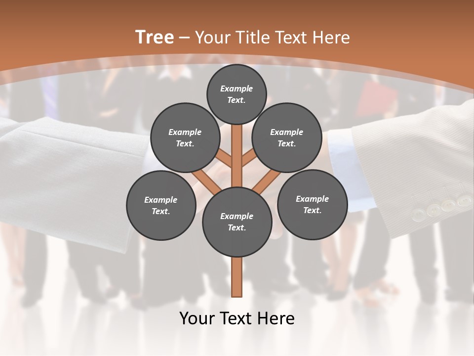 Hand Ready Shake PowerPoint Template