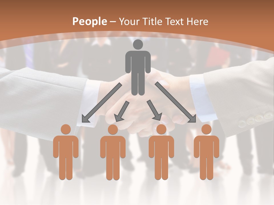 Hand Ready Shake PowerPoint Template