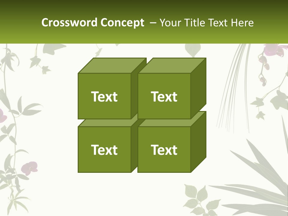 Fresh Freshness Frame PowerPoint Template
