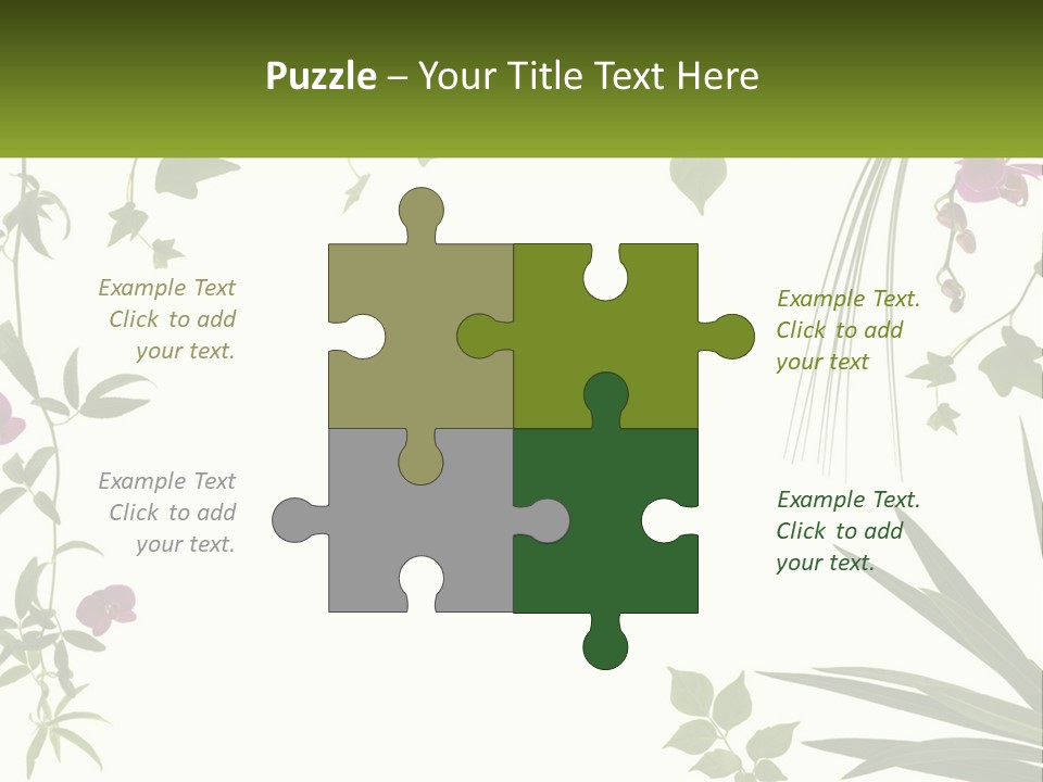 Fresh Freshness Frame PowerPoint Template