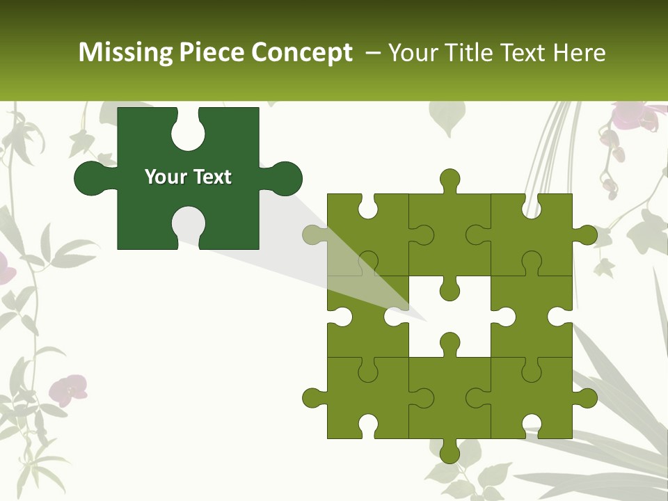 Fresh Freshness Frame PowerPoint Template