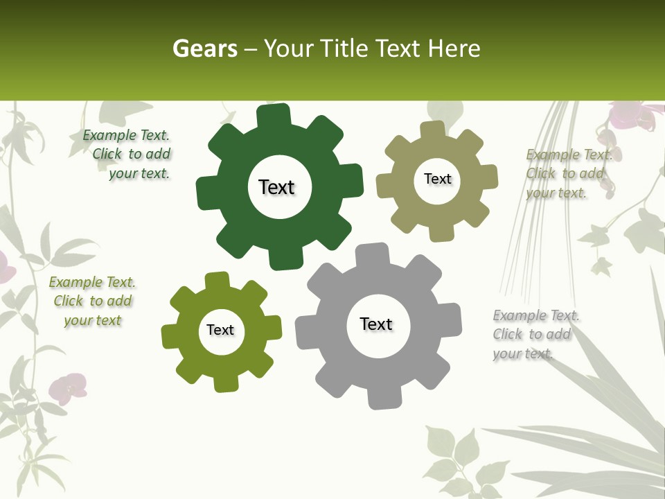 Fresh Freshness Frame PowerPoint Template
