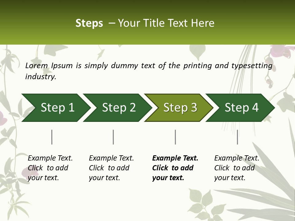 Fresh Freshness Frame PowerPoint Template