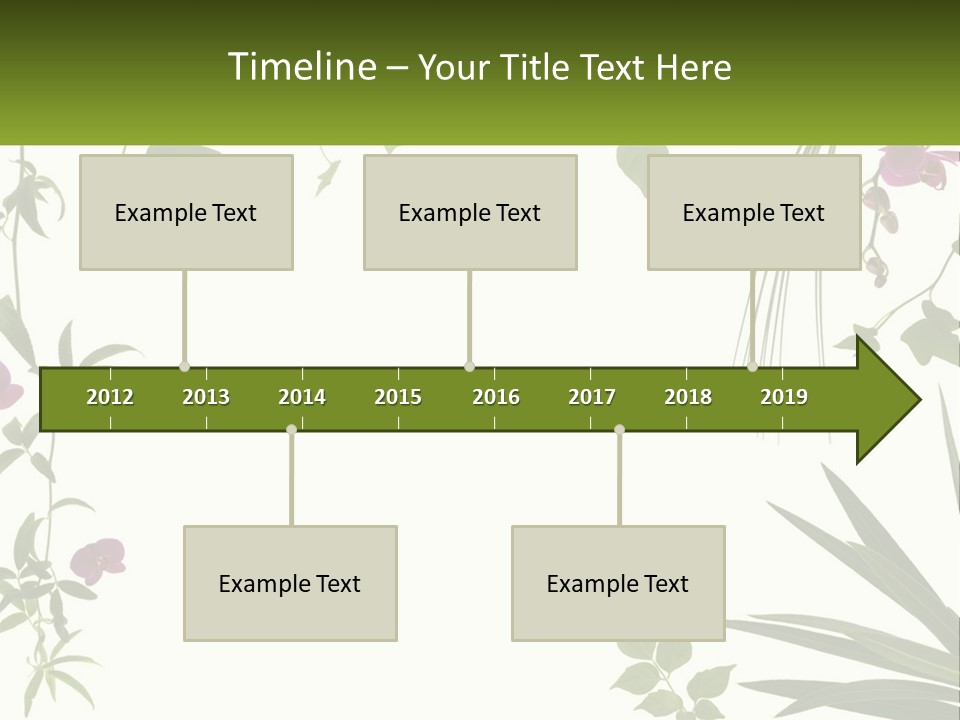 Fresh Freshness Frame PowerPoint Template