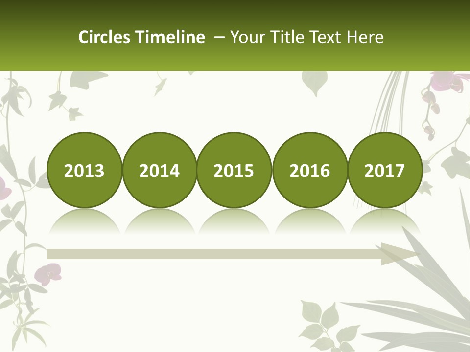 Fresh Freshness Frame PowerPoint Template