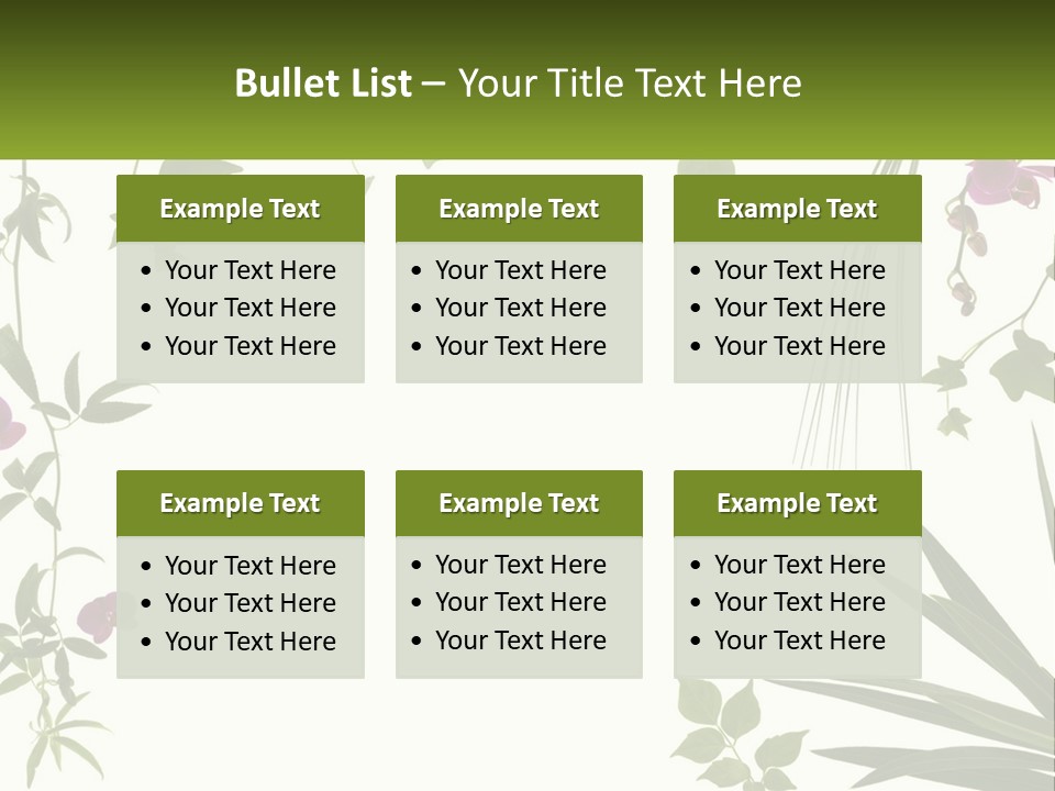 Fresh Freshness Frame PowerPoint Template