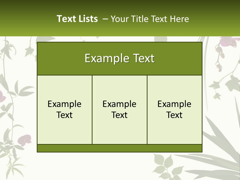 Fresh Freshness Frame PowerPoint Template