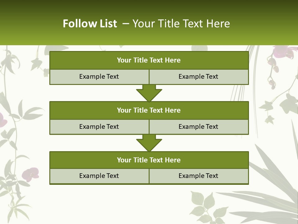 Fresh Freshness Frame PowerPoint Template