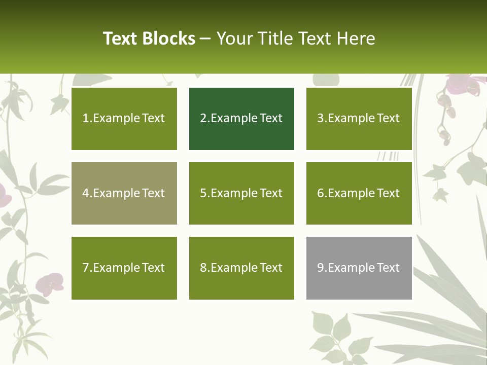 Fresh Freshness Frame PowerPoint Template