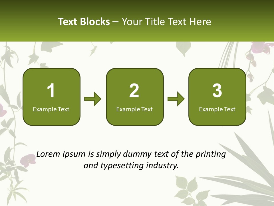 Fresh Freshness Frame PowerPoint Template