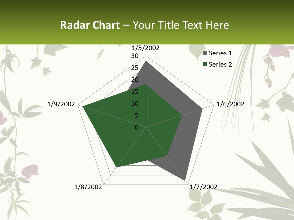 Fresh Freshness Frame PowerPoint Template