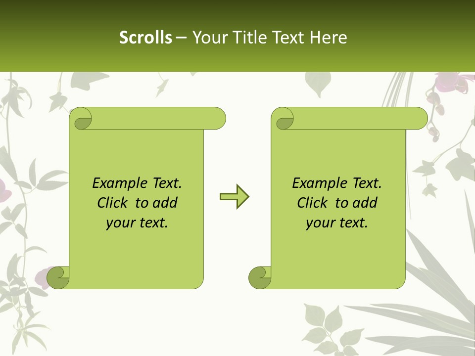 Fresh Freshness Frame PowerPoint Template