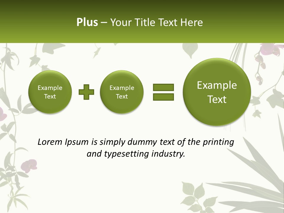 Fresh Freshness Frame PowerPoint Template