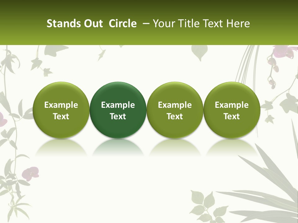 Fresh Freshness Frame PowerPoint Template