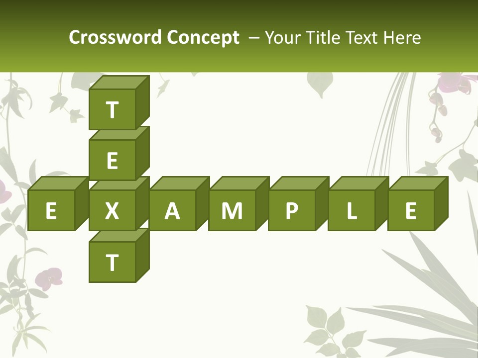Fresh Freshness Frame PowerPoint Template