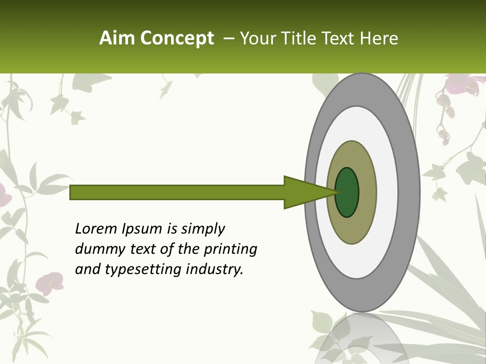 Fresh Freshness Frame PowerPoint Template