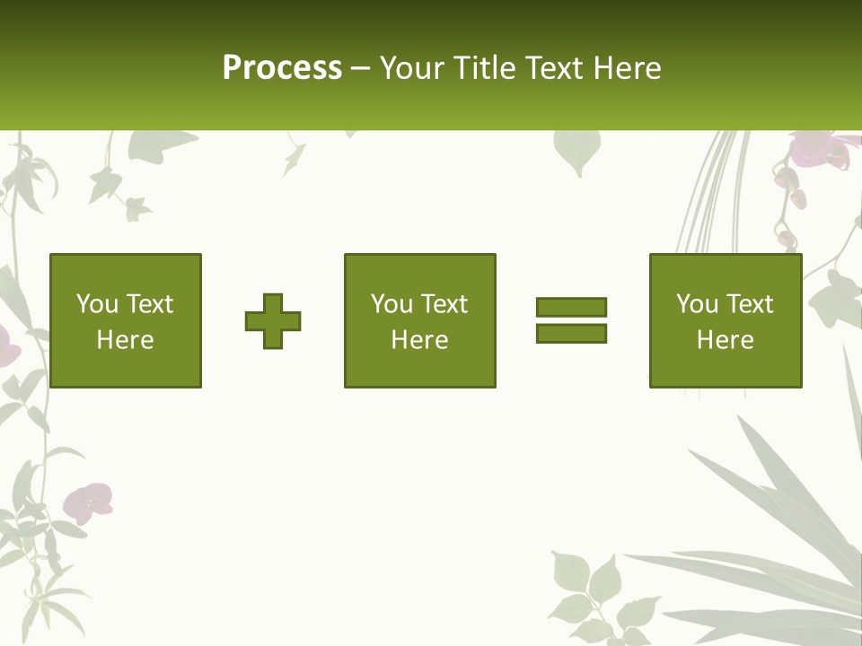 Fresh Freshness Frame PowerPoint Template