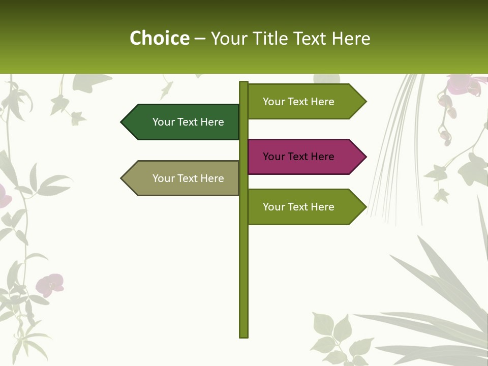 Fresh Freshness Frame PowerPoint Template