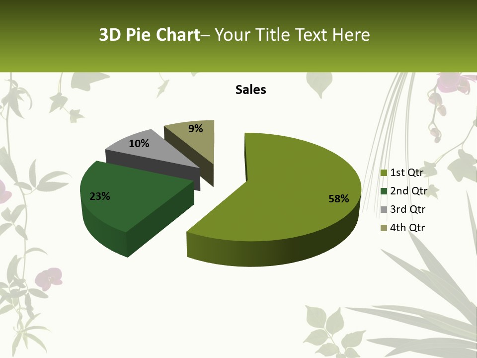 Fresh Freshness Frame PowerPoint Template