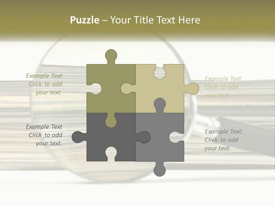 Publication Routine Office PowerPoint Template