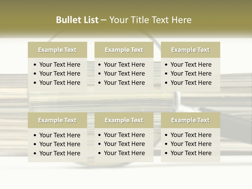 Publication Routine Office PowerPoint Template