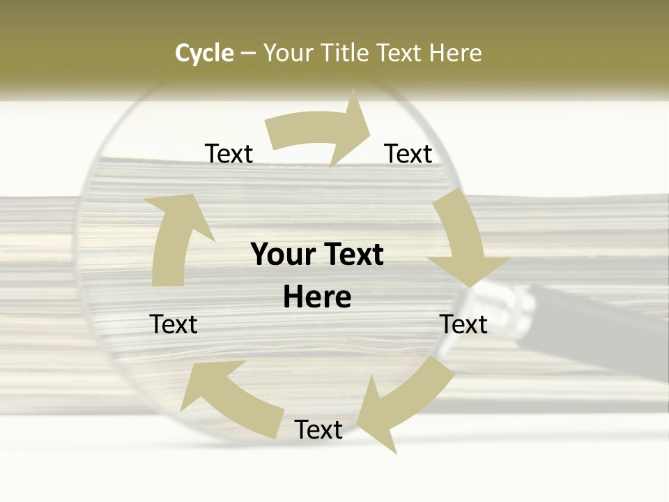 Publication Routine Office PowerPoint Template