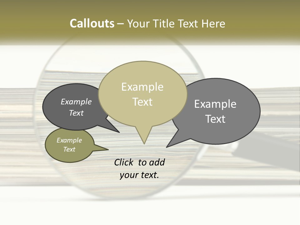 Publication Routine Office PowerPoint Template