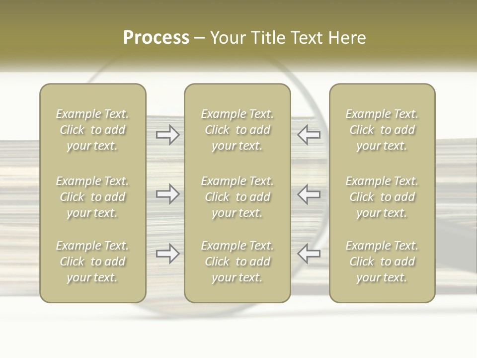 Publication Routine Office PowerPoint Template