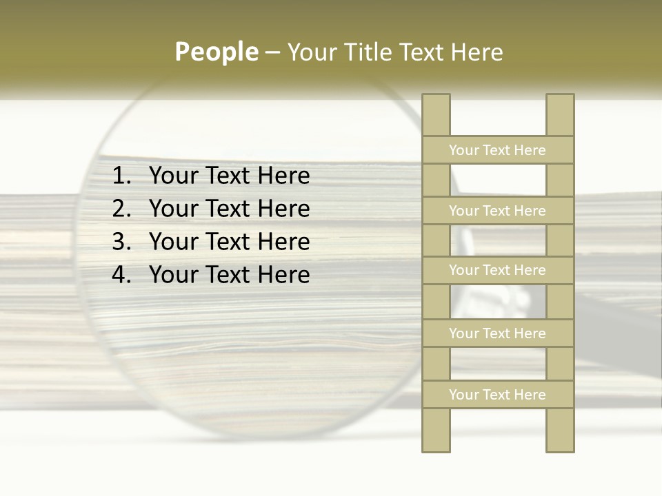 Publication Routine Office PowerPoint Template