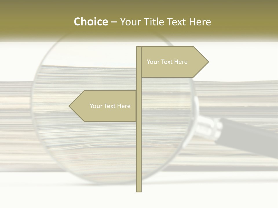 Publication Routine Office PowerPoint Template