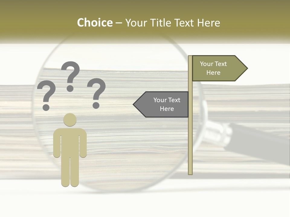 Publication Routine Office PowerPoint Template