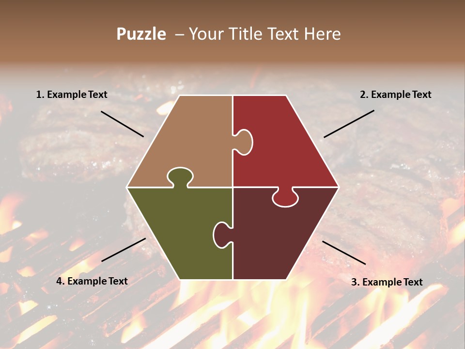 Grid Metal Smoke PowerPoint Template