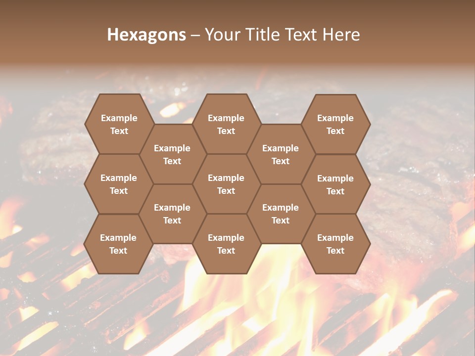 Grid Metal Smoke PowerPoint Template