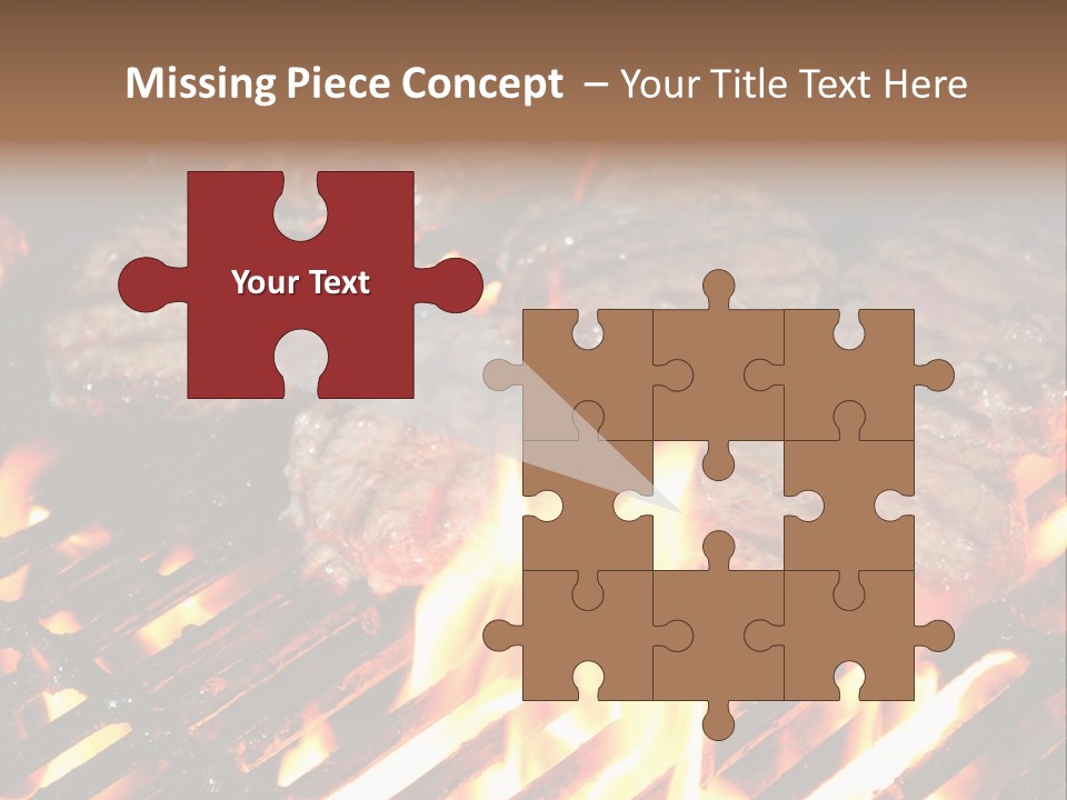 Grid Metal Smoke PowerPoint Template