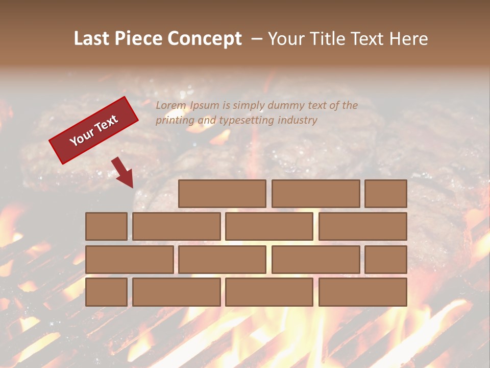 Grid Metal Smoke PowerPoint Template