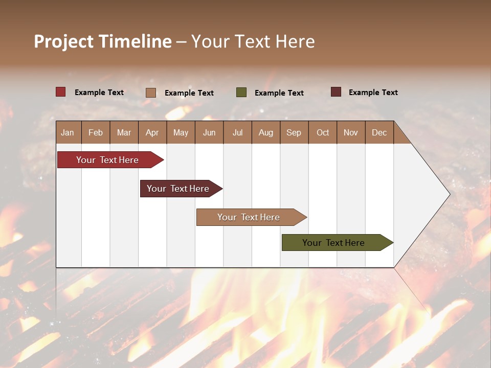 Grid Metal Smoke PowerPoint Template